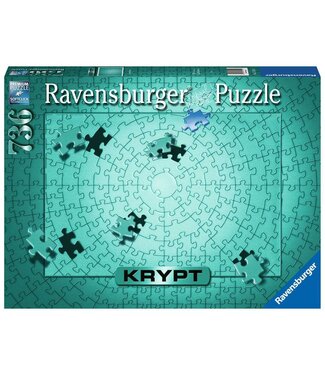 Ravensburger Krypt: Metallic Mint (736 Stukjes)