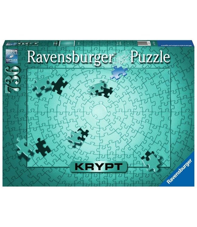Krypt: Metallic Mint (736 Stukjes) - Puzzel