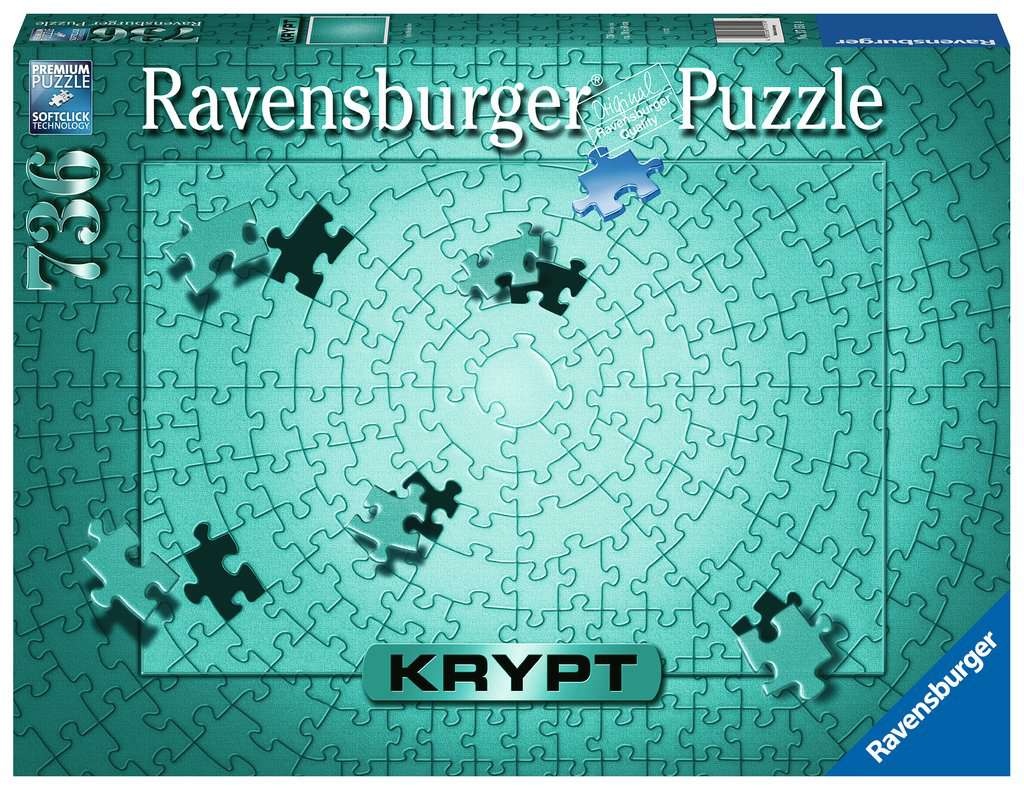 Ravensburger Krypt: Metallic Mint (736 Stukjes)