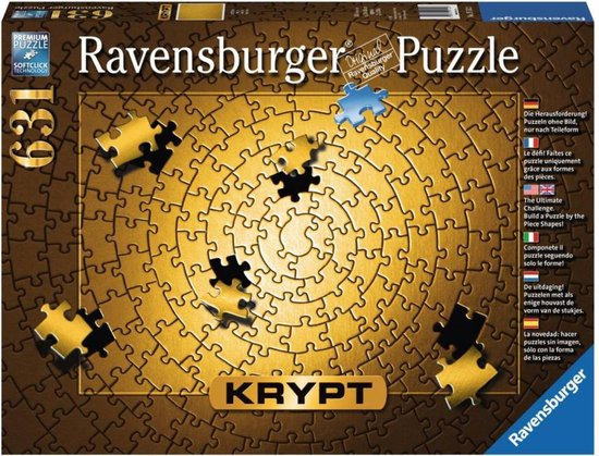 Ravensburger Krypt: Gold (631 Stukjes)