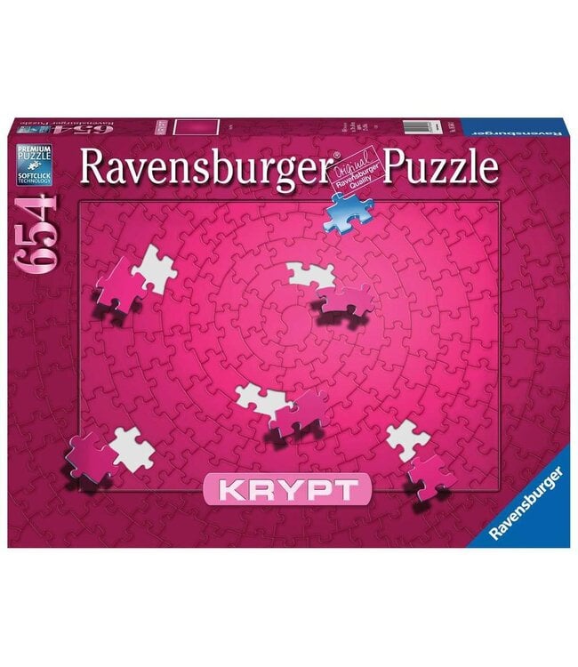 Ravensburger Krypt: Pink (654 Teile)