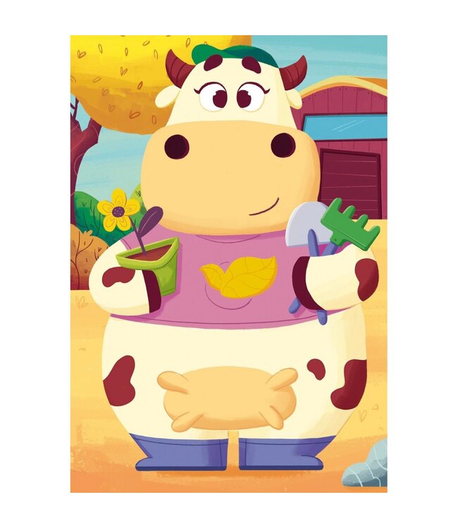 Mix & Match Puzzel: Boerderijvrienden (3x24 Pieces)