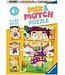 Ravensburger Mix & Match Puzzel: Bonte Kleren (3x24 Pieces)