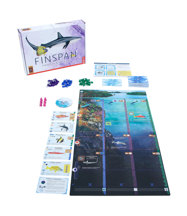 Finspan: Haaien & Riffen (NL) - Bordspel