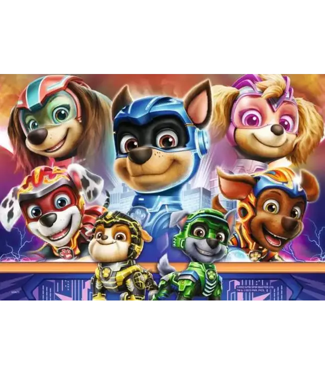 Paw Patrol: Een Onoverwinnelijk Team (2x 12 Teile) - Puzzle