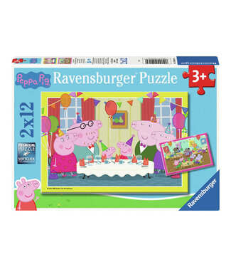 Ravensburger Feestje met Peppa (2x12 Pieces)