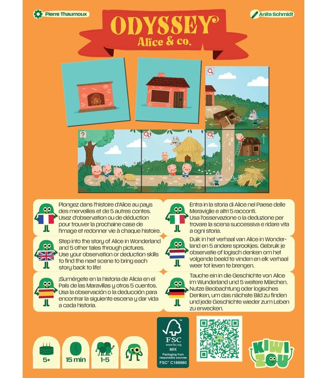 Odyssey: Alice & Co - Kartenspiel