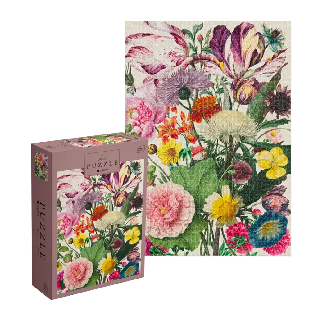 Interdruk Flowers #1 (2000 Stukjes)