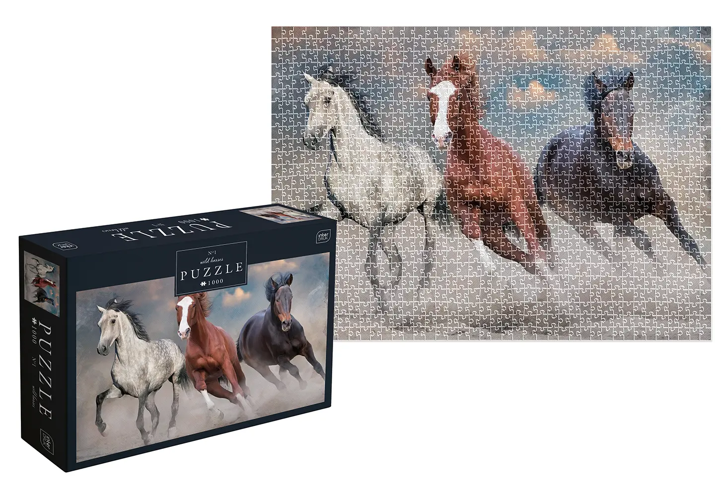 Interdruk Wild Horses #1 (1000 Stukjes)