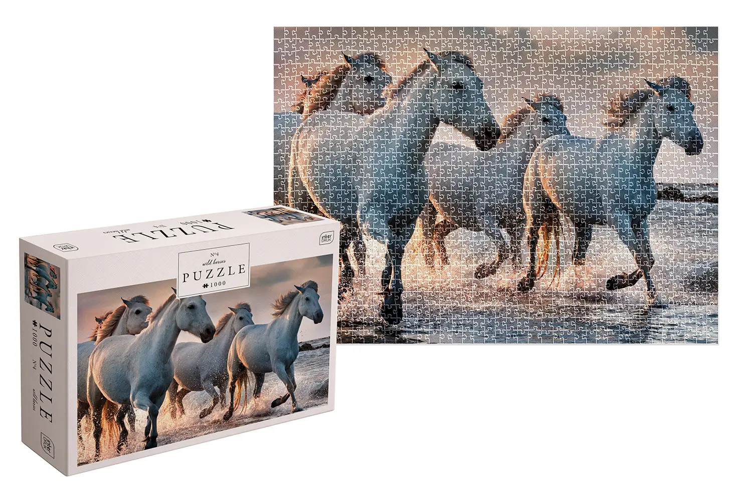 Interdruk Wild Horses #4 (1000 Stukjes)