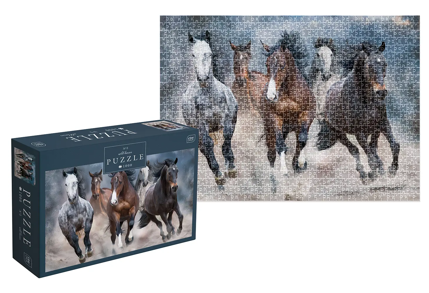 Interdruk Wild Horses #3 (1000 Stukjes)