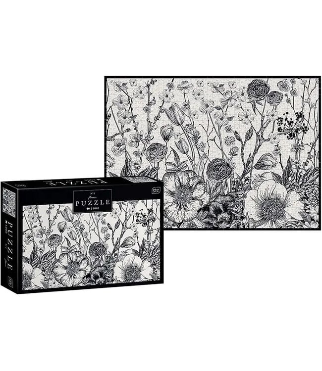 Interdruk: Flowers #1 (1000 Stukjes) - Puzzel