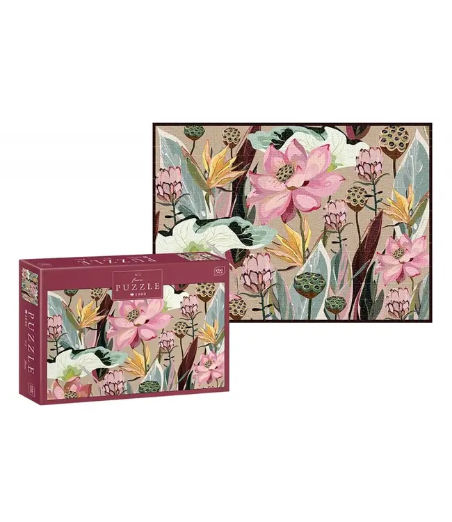 Interdruk: Flowers #2 (1000 Pieces) - Puzzle