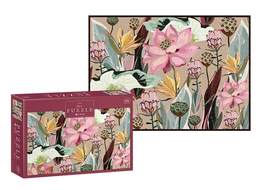 Interdruk Flowers #2 (1000 Stukjes)