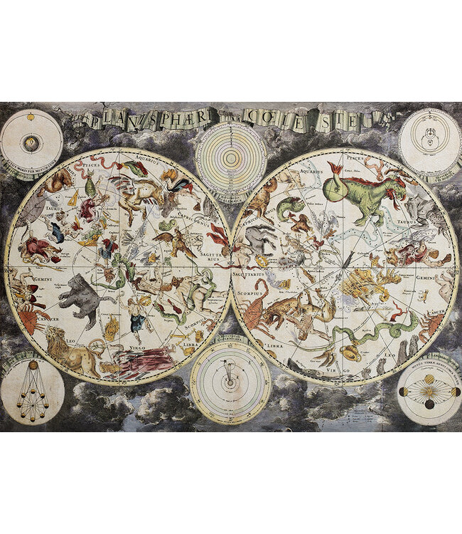 Interdruk: Maps #1 (1000 Teile) - Puzzle