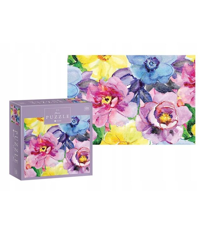 Interdruk: Flowers #2 (500 Teile) - Puzzle