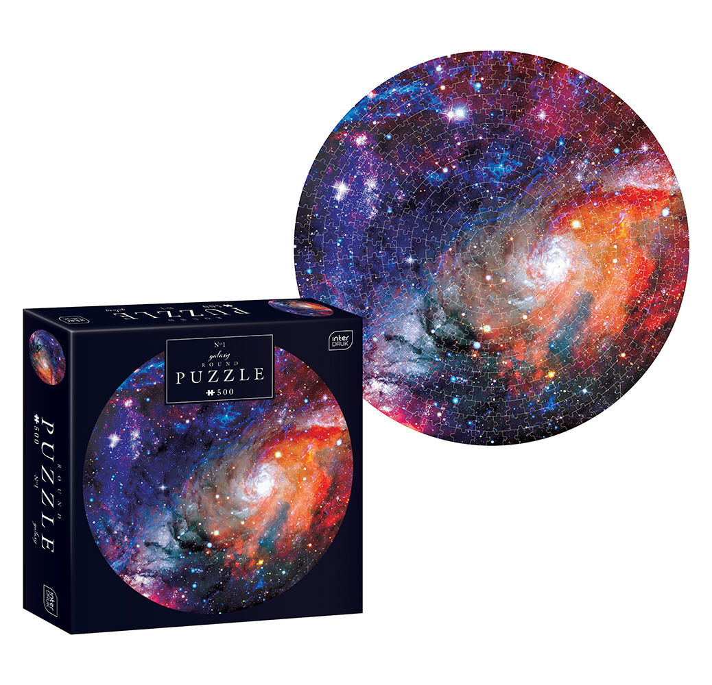 Interdruk Round Galaxy #1 (500 Stukjes)