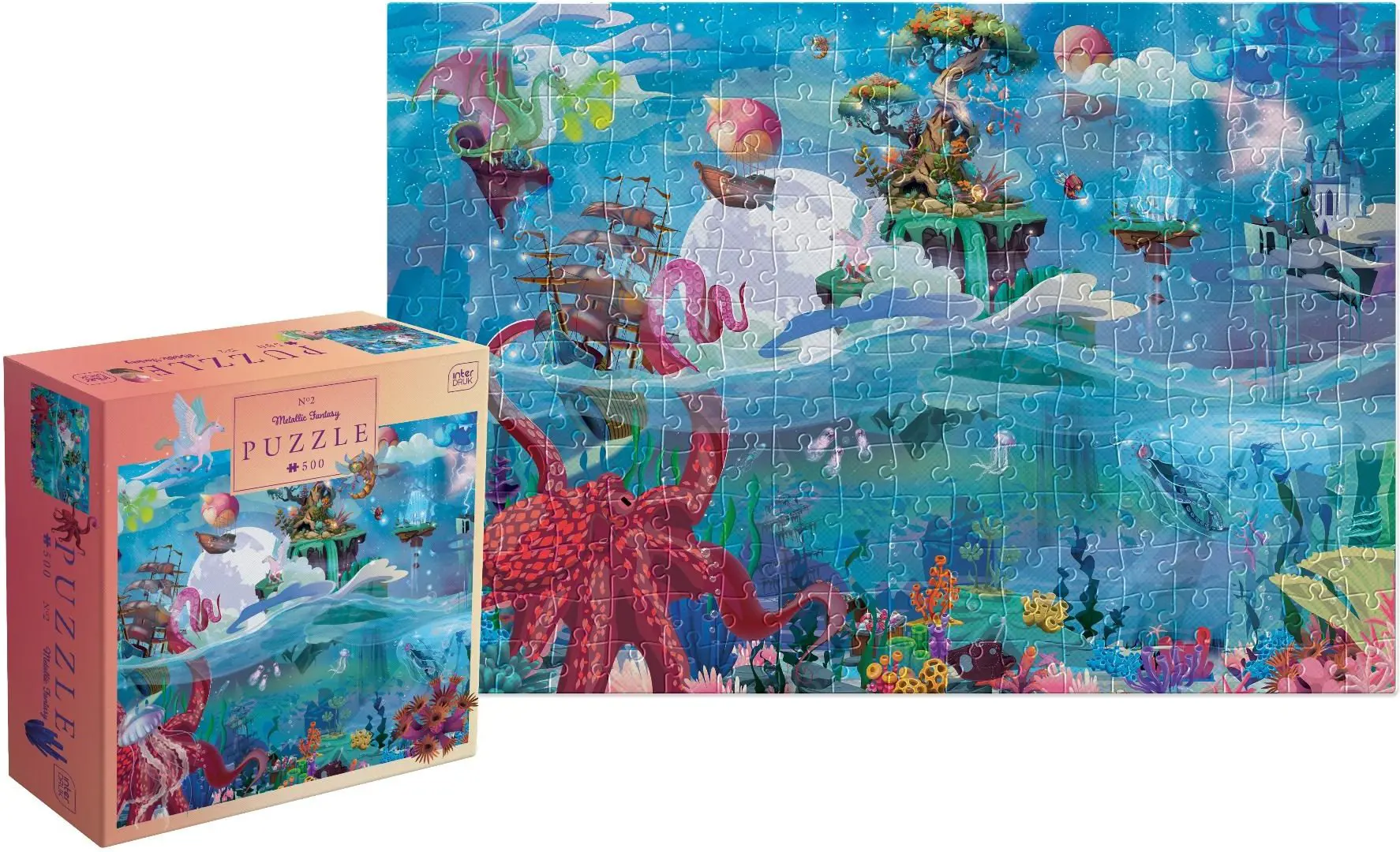 Interdruk Metallic Fantasy #2 (500 Stukjes)