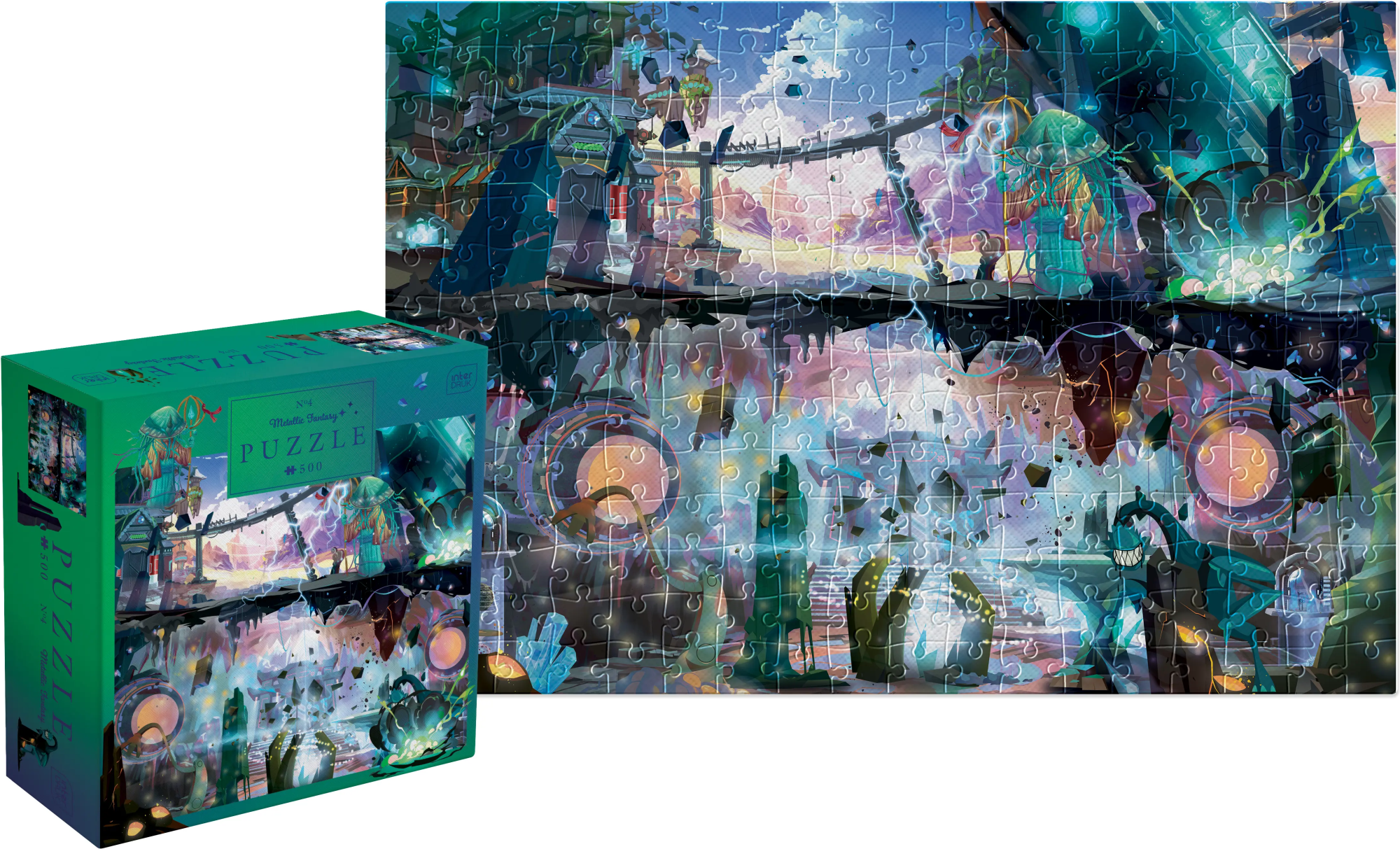Interdruk Metallic Fantasy #4 (500 Stukjes)