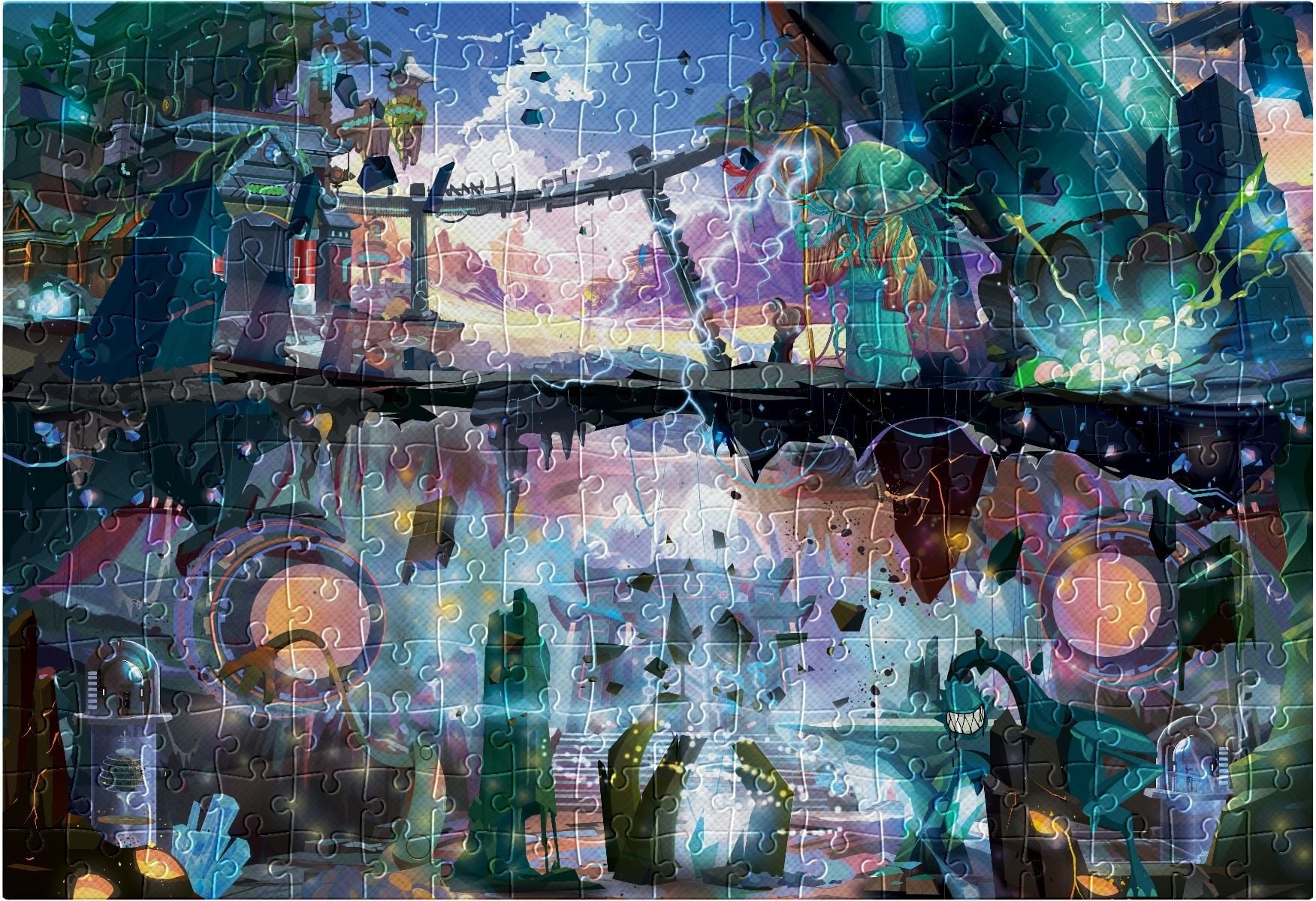 Interdruk Metallic Fantasy #4 (500 Stukjes)