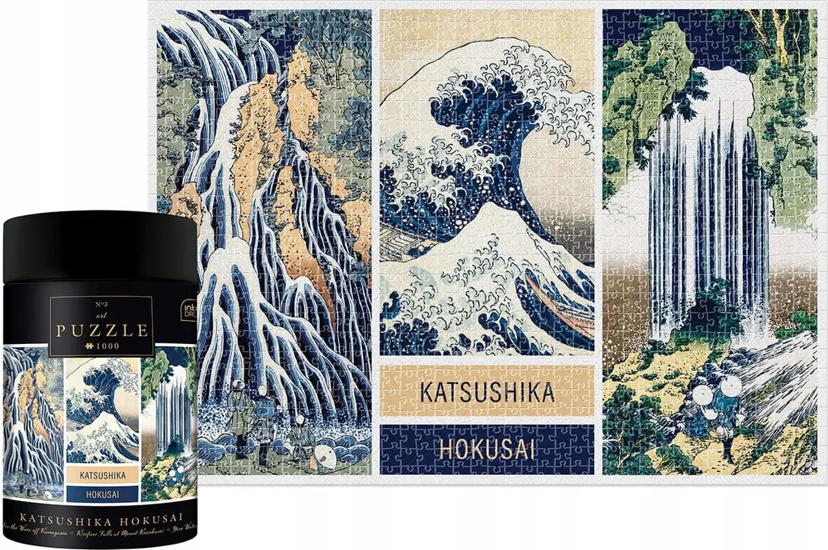 Interdruk Puzzle Art #7: Hokusai (1000 Stukjes)
