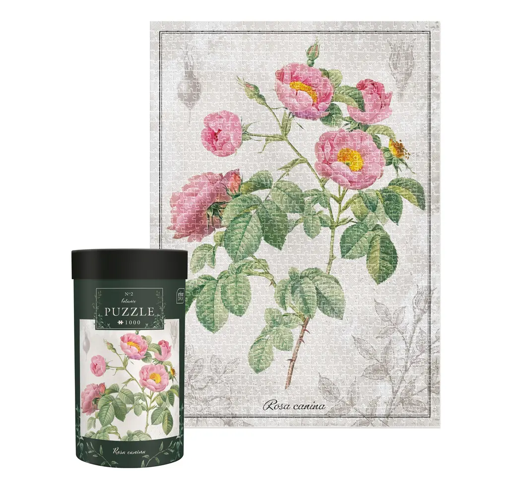 Interdruk Puzzle Botanic: Rose (1000 Stukjes)