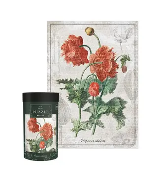 Interdruk Puzzle Botanic: Poppy (1000 Teile)