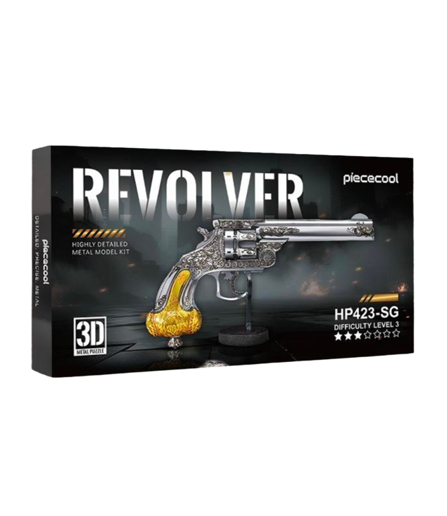 Piececool: Revolver – 3D Metal Model Kit
