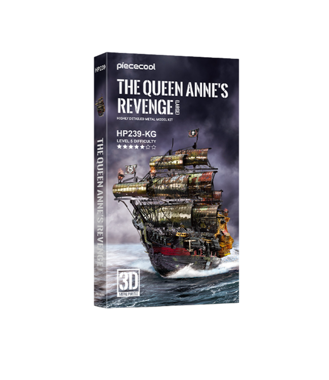 Piececool: The Queen Anne's Revenge – 3D Metal Model Kit