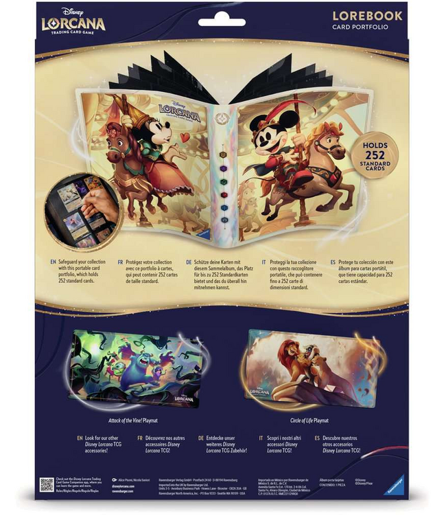 Disney Lorcana - 9-Pocket Portfolio: Iconic Mickey & Minnie