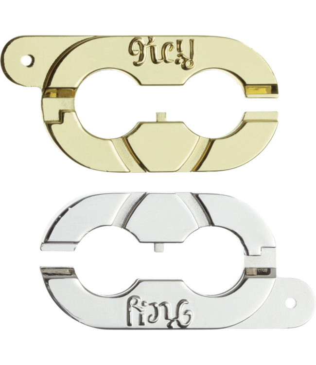 Huzzle: Cast Keyring (Level 2) – Brain Teaser