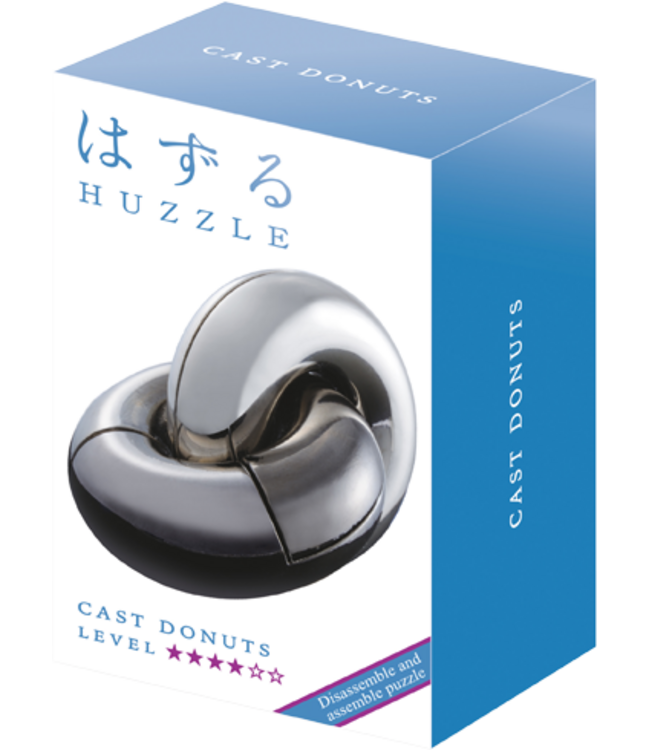 Huzzle: Cast Donuts (Level 4) – Brain Teaser