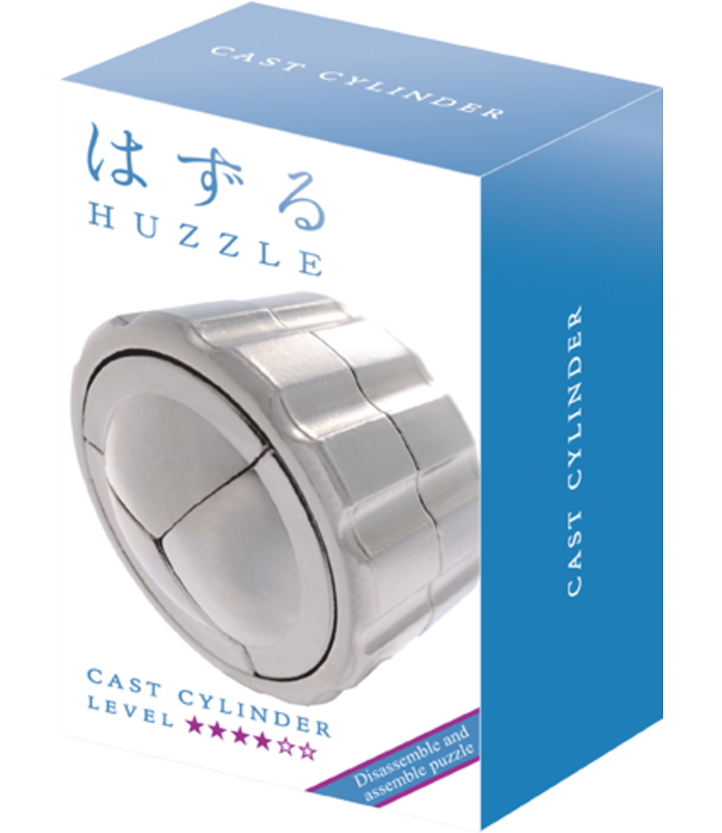 Huzzle: Cast Cylinder (Level 4) – Brain Teaser