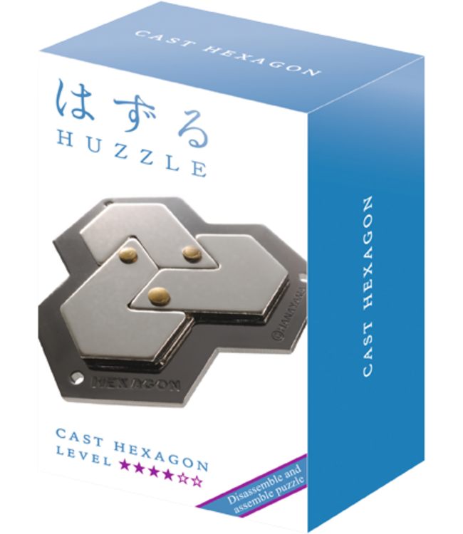 Huzzle: Cast Hexagon (Level 4) – Brain Teaser