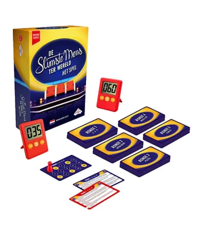 De Slimste Mens ter Wereld: het Spel (NL) - Kartenspiel