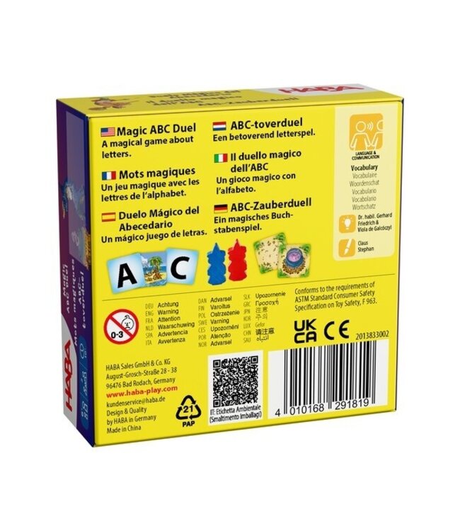 HABA - Magic ABC Duel