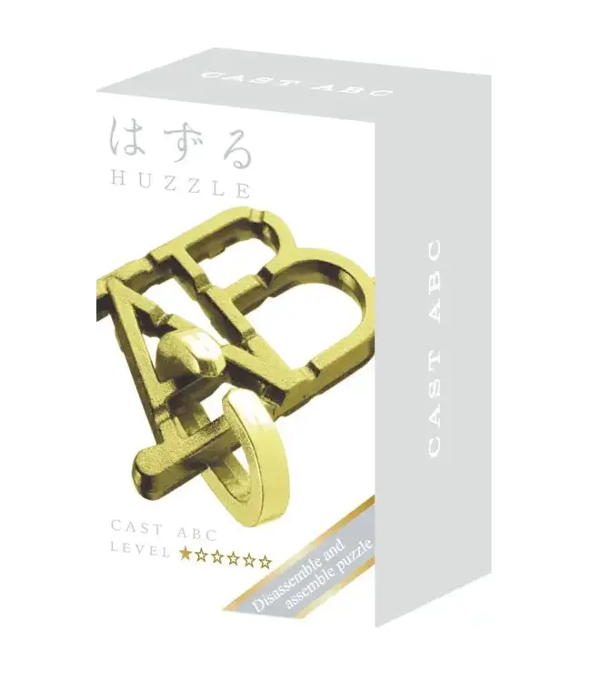 Mini Huzzle: Cast ABC (Level 1) – Brain Teaser