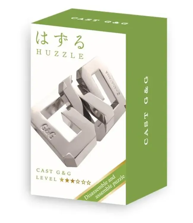 Mini Huzzle: Cast G &G (Level 3) – Brain Teaser