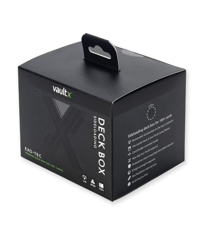 Vault X: Exo-Tec - Premium Sideloading Deck Box 100+