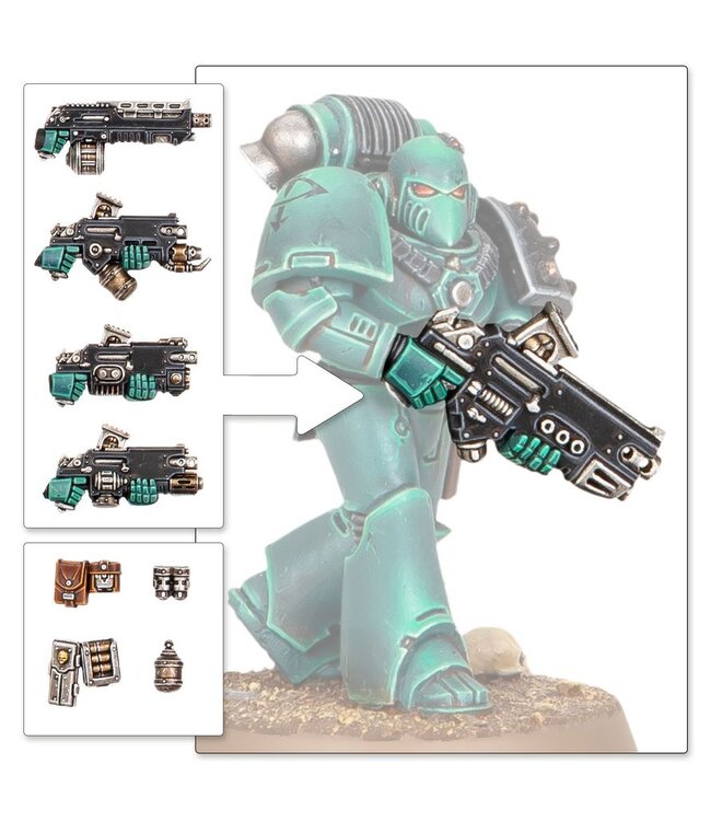 The Horus Heresy: Legiones Astartes Combi-Weapons & Shotguns Upgrade Set