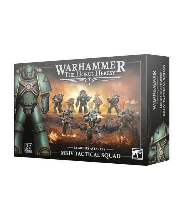 Citadel Miniatures Legiones Astartes: MKIV Tactical Squad