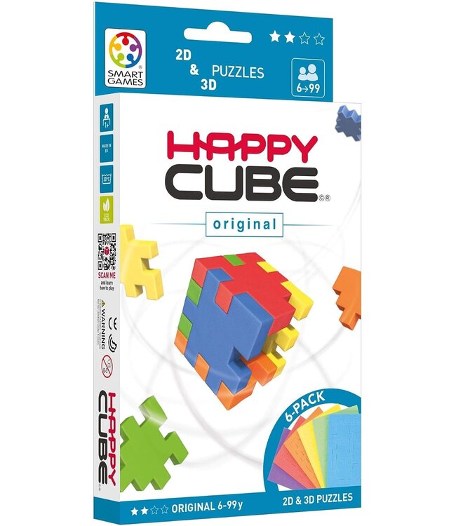 Smart Games Happy Cube: Original (6-Pack)