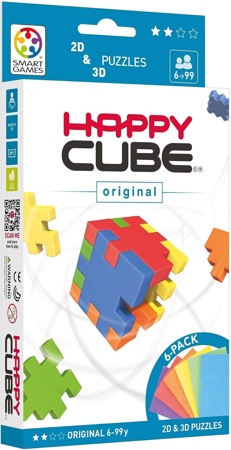 Smart Games Happy Cube: Original (6-Pack)