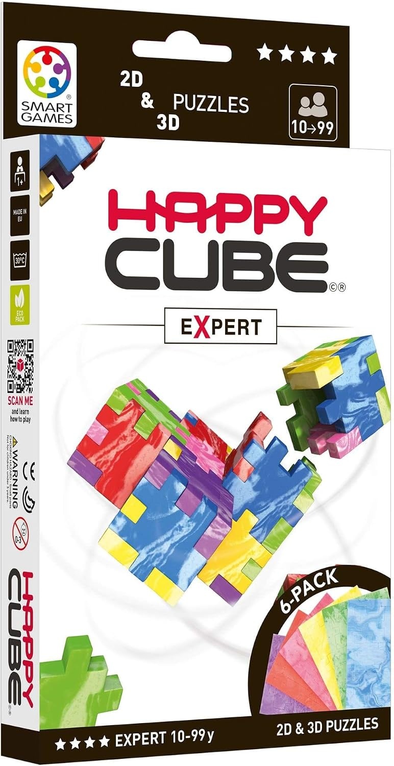 Smart Games Happy Cube: Expert (6-Pack)