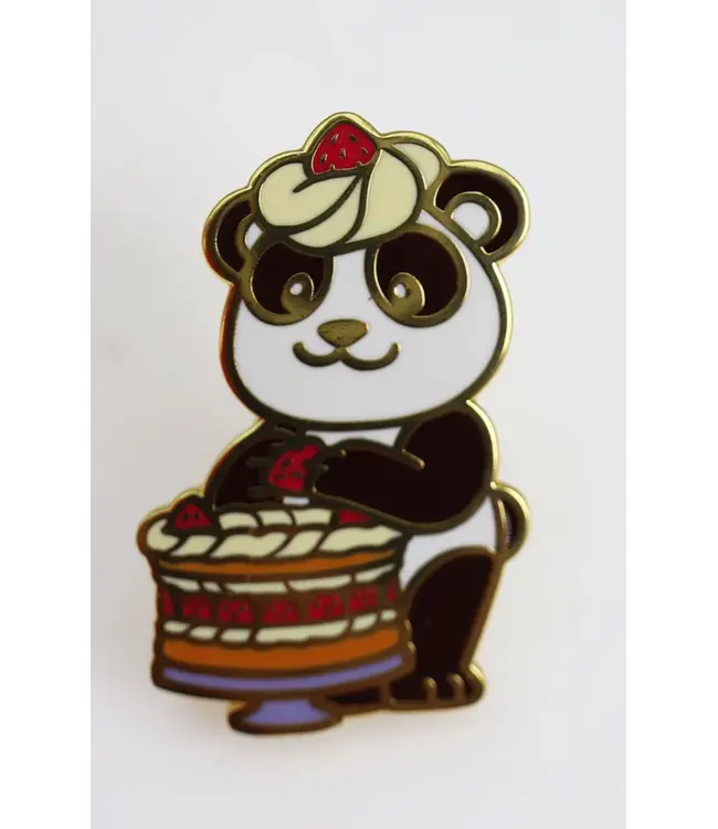 Pastry Pets: Strawberry Shortcake Panda - RPG Dice Set