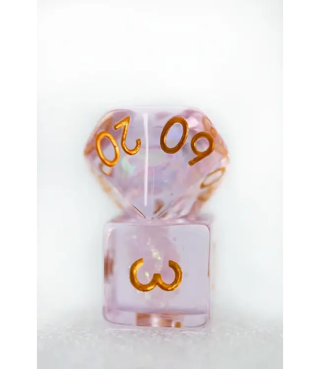 RPG Dice Set: Sakura Petals