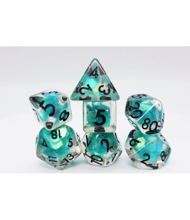 Foam Brain Games RPG Dice Set: Siren Sparkle