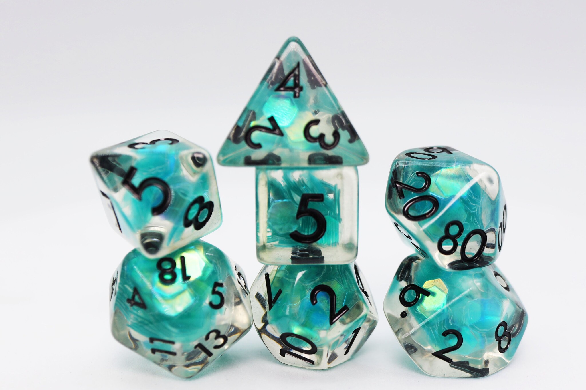 Foam Brain Games RPG Dice Set: Siren Sparkle