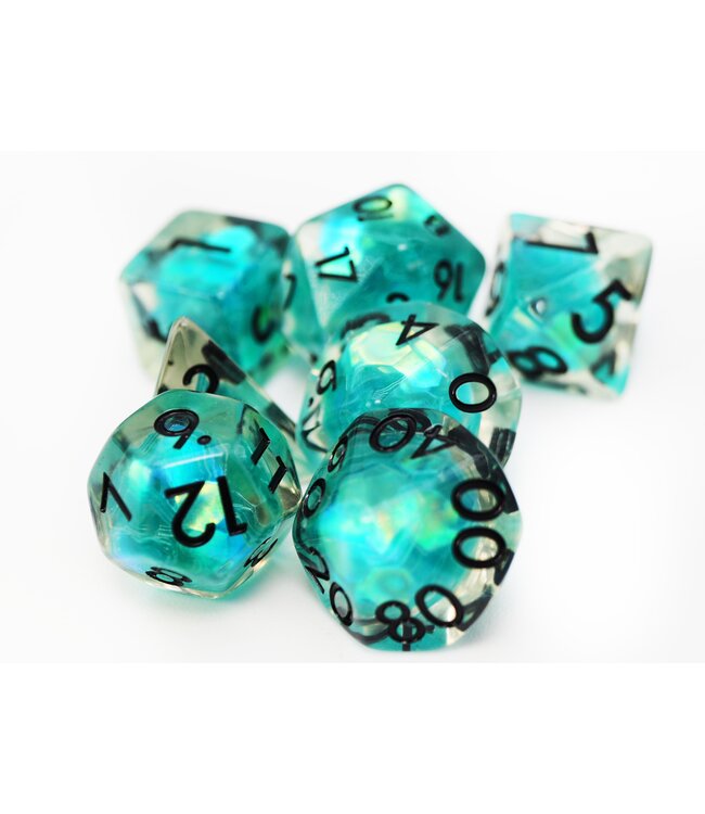 RPG Dice Set: Siren Sparkle