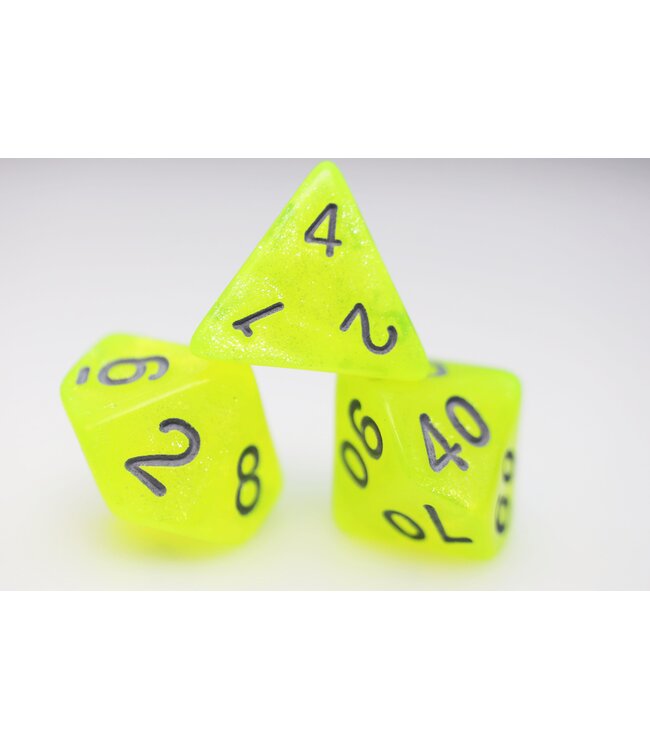 RPG Dice Set: Radioactive Lemonade